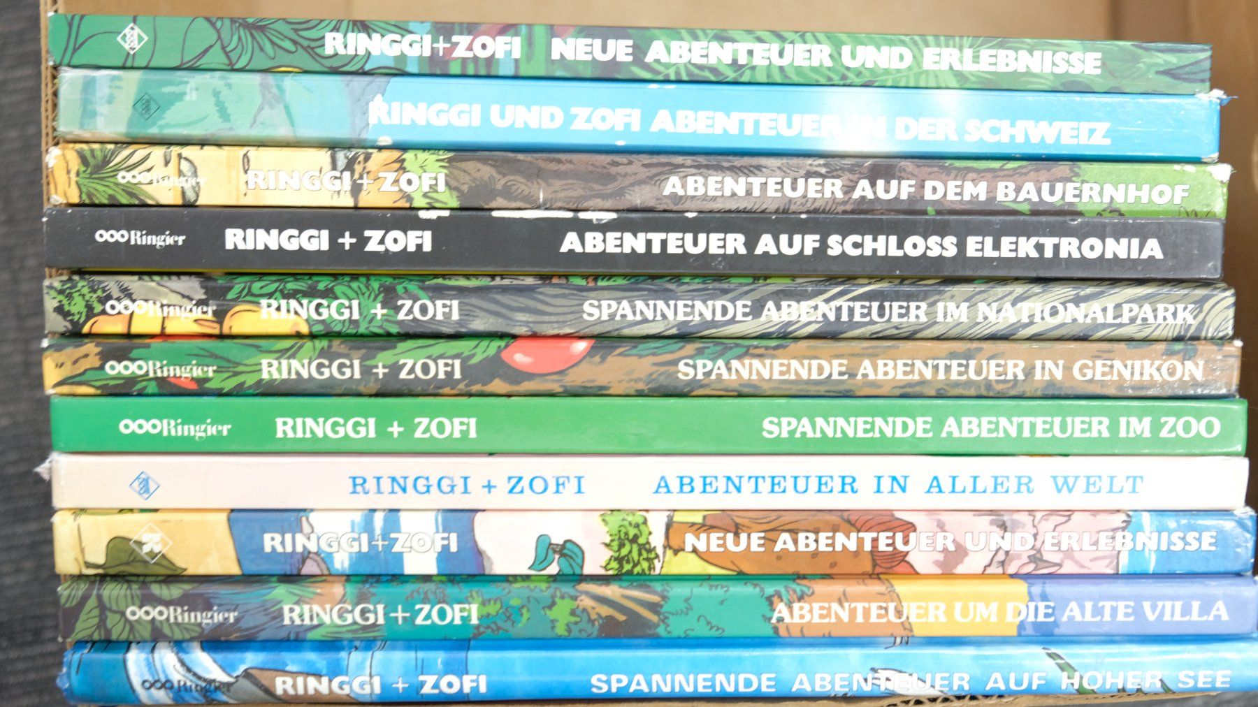 Fumetti: Ringgi + Zofi Comics Konvolut 11 Stk. – Usato da Volketswil venduto da brockipfannenstil 1