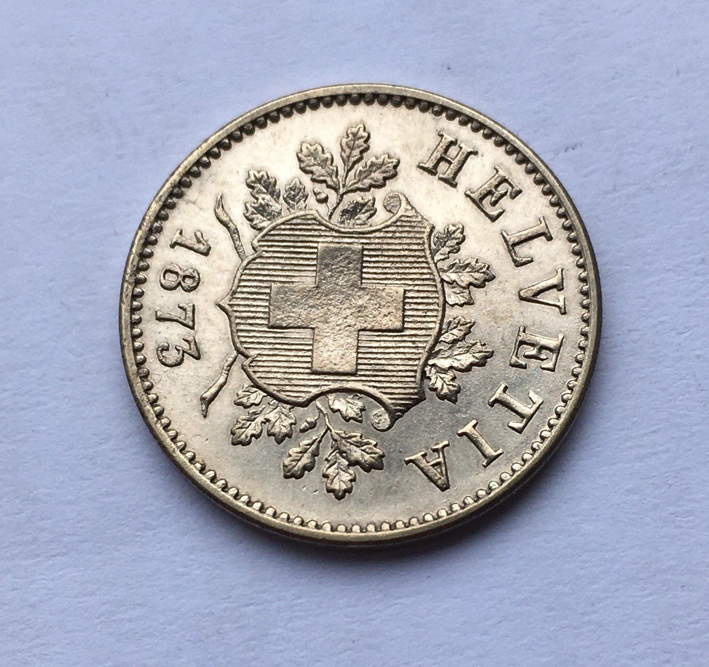 Tutti le monete: 1873 10 Rappen unz – Nuovo (secondo la descrizione) da Kirchberg SG venduto da Zenhad69 1