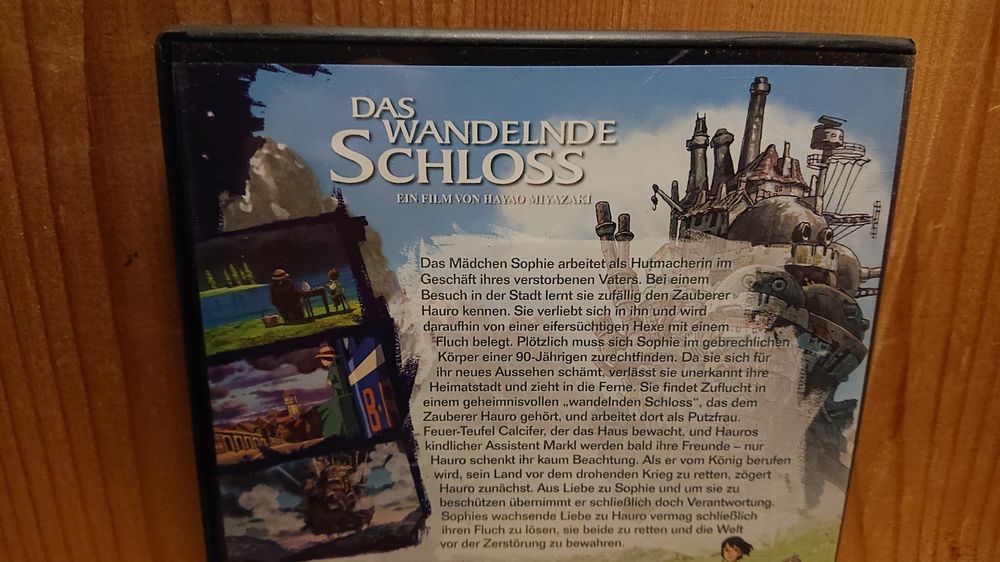 DAS WANDELNDE SCHLOSS DVD von Hayao Miyazaki Kaufen auf Ricardo