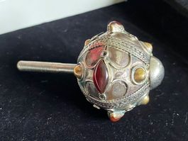 Messing Silver Kupfer Anhänger religiöse Heiligen Judentum