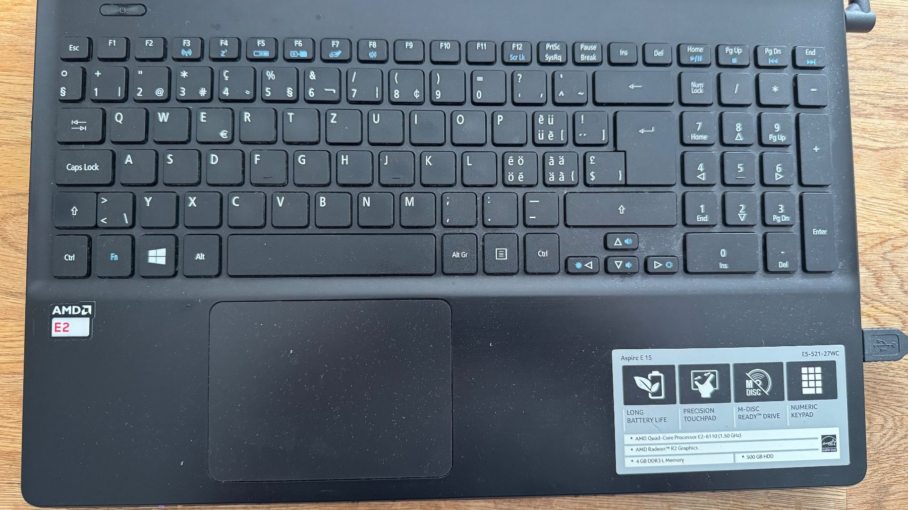Acer Notebook: Acer Aspire E15 – Usato da Düdingen venduto da dandd 2