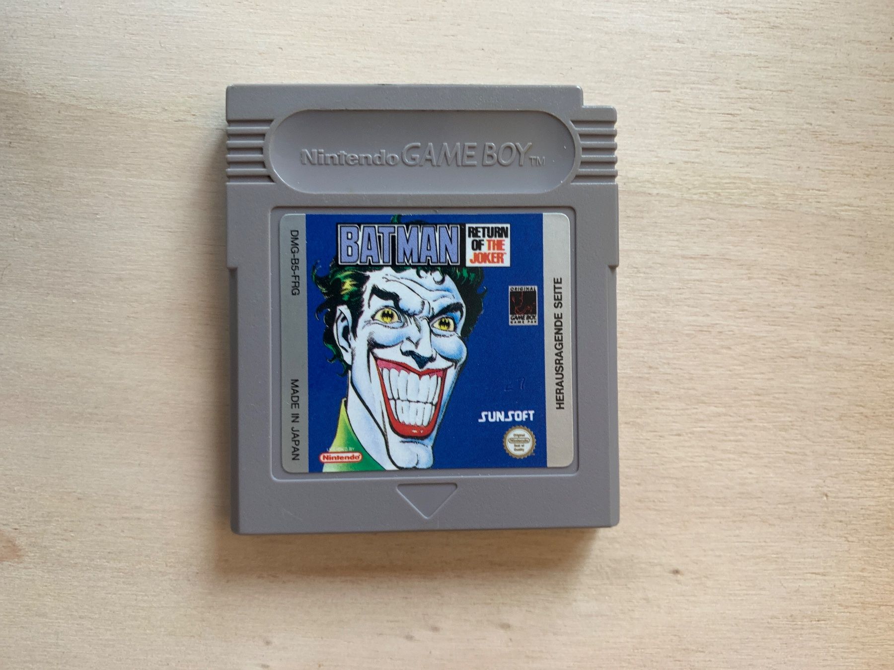 Spiele: Batman für Gameboy – Gebraucht aus Gebenstorf von RetroFuture