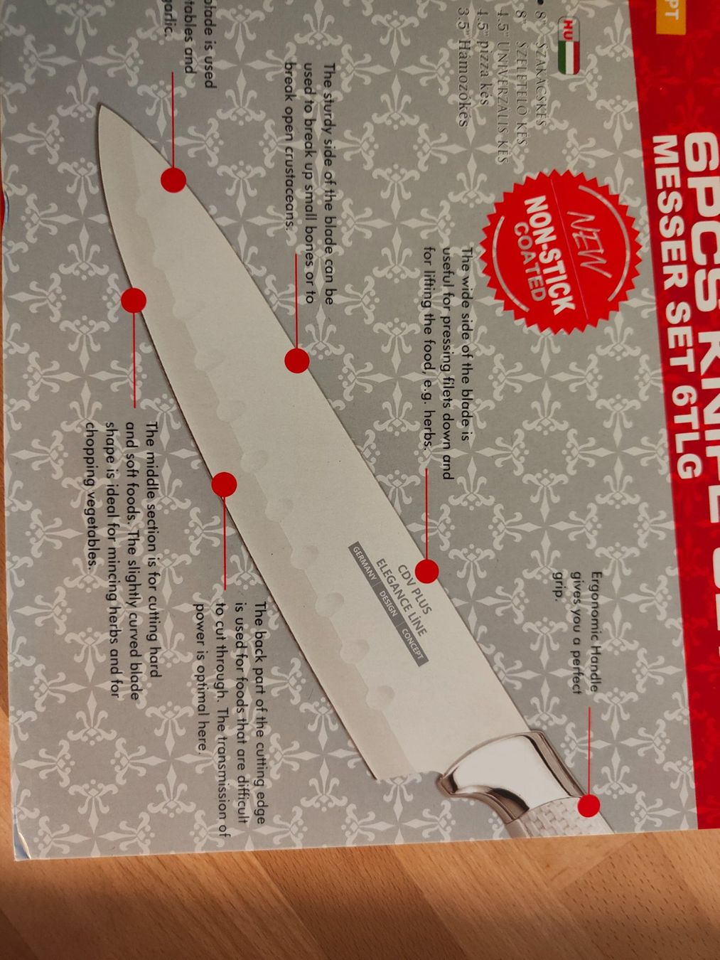 Coltelli da cucina: Messer Set – Nuovo e nell'imballaggio originale da Arbon venduto da karolina_frank 1