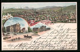 Litho Winterthur, Orstansicht und Stadth