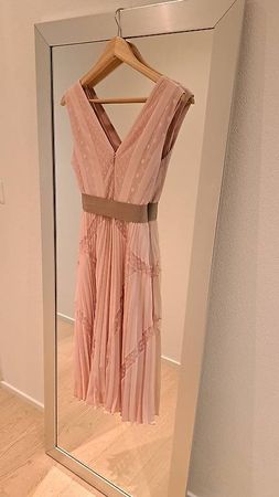 Elegantes Cocktailkleid Rosé Gr 36
