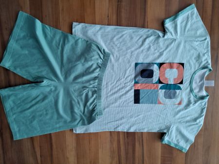 Pyjamaset Shirt und Short Grösse 164 neu