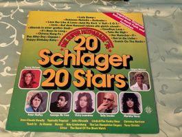 Original Schallplatte: 20 Schlager 20 Stars - Hitparade 76