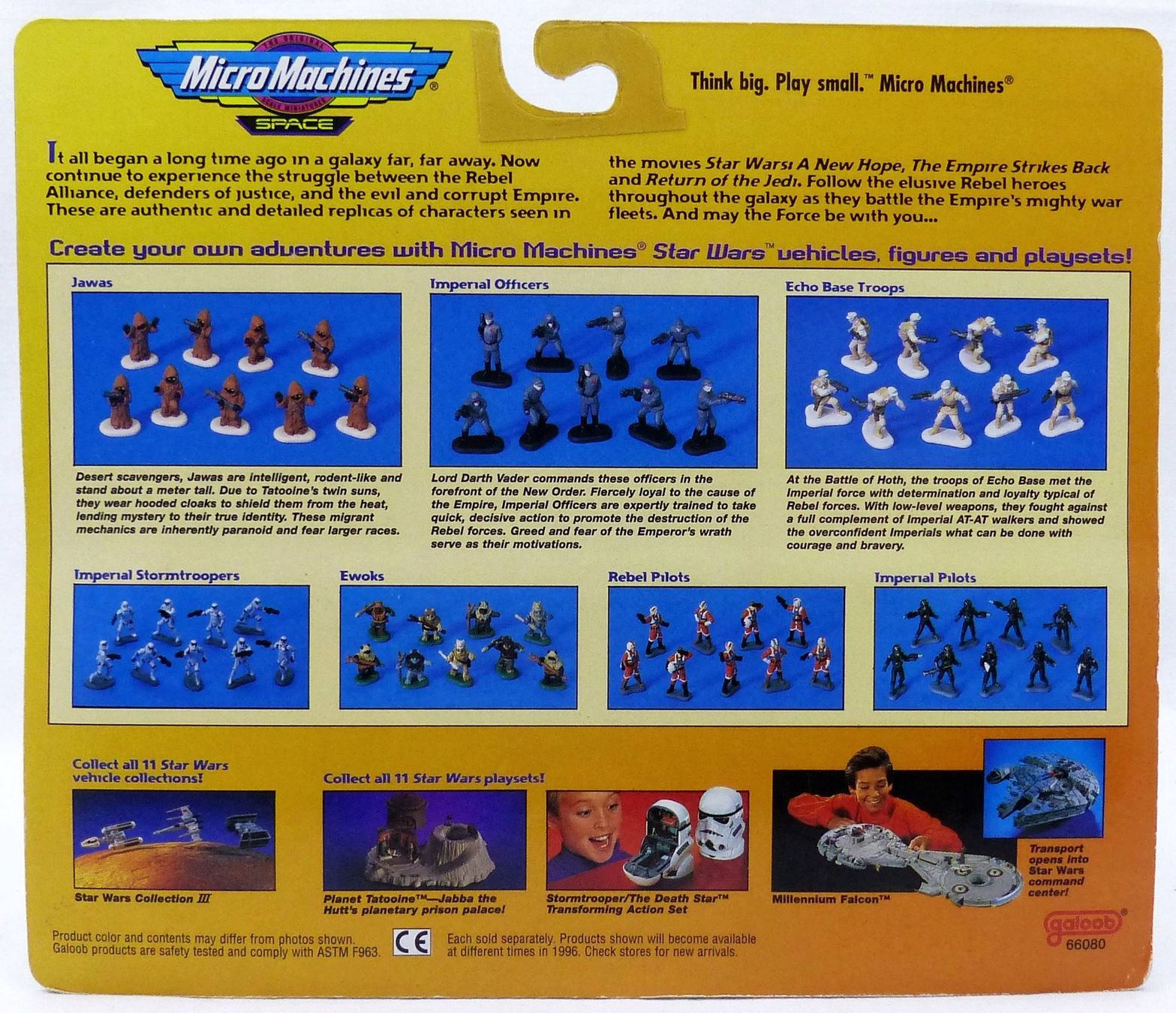 Star Wars Statuette: STAR WARS ECHO BASE TROOPS MICRO MACHINES GALOOB 1995 – Nuovo e nell'imballaggio originale da Lugano venduto da YouWantUS 1