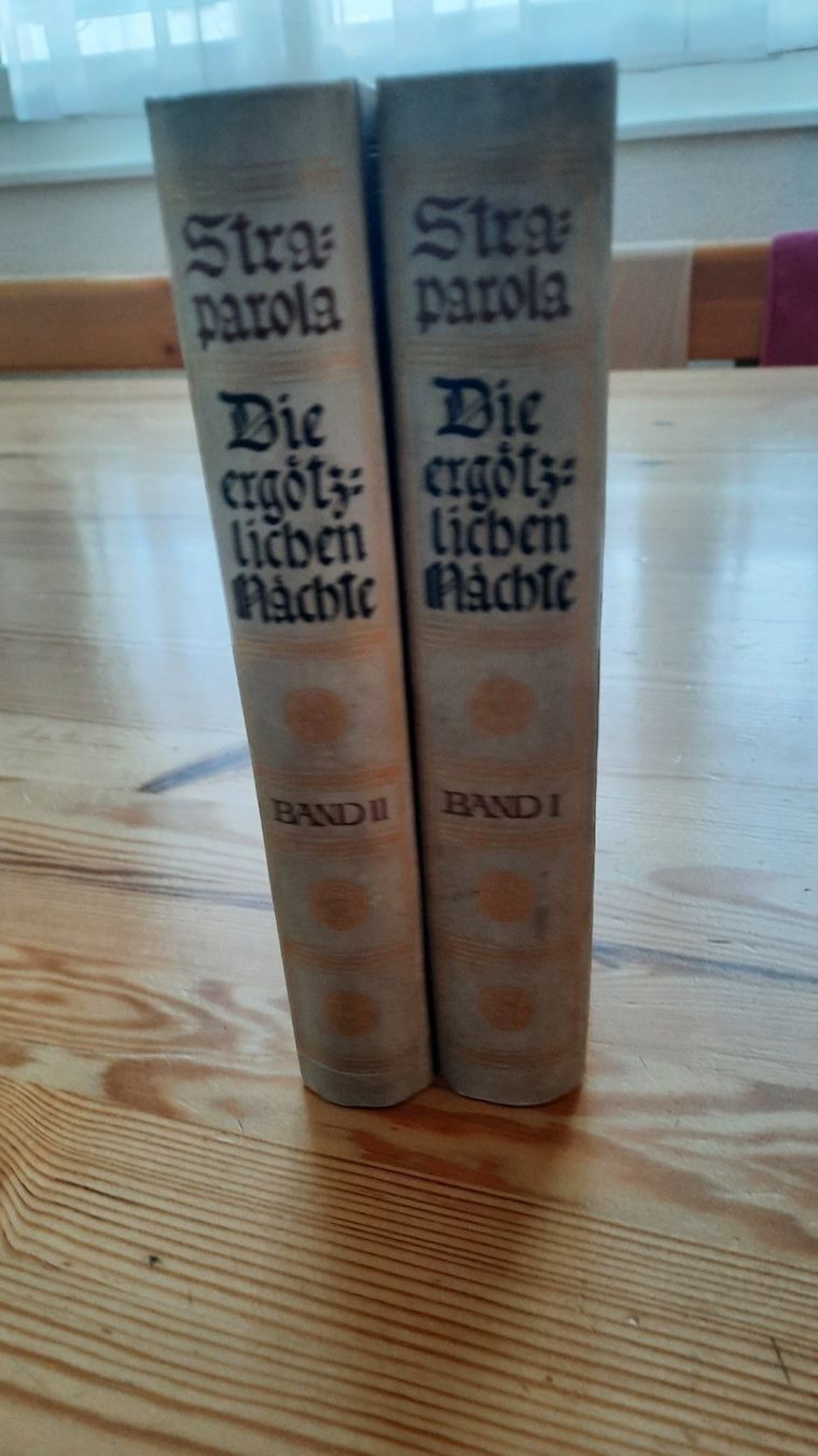 Libri: DIE ERGÖTZLICHEN NÄCHTE  von Giovanfrancesco Straparola – Usato da zürich venduto da gabab 1