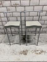 Barhocker Kartell HI-Glob by Stocco 2 Stk. silbergrau