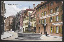 Basel Holbeinbrunnen Gasthof Ochsen