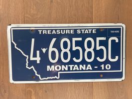 🇺🇸🇺🇸 USA Nummernschild #  MONTANA  # 🇺🇸🇺🇸