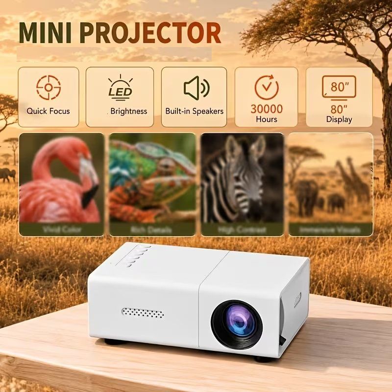 Proiettori: Mini LCD Projektor – Nuovo (secondo la descrizione) da Humlikon venduto da GX30 4