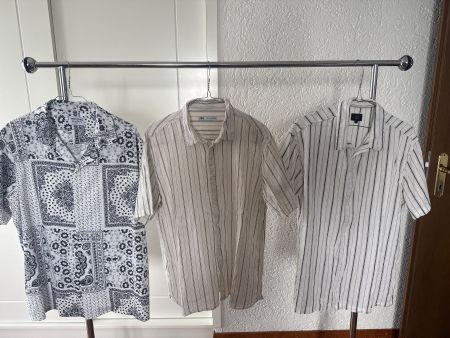 Herren Sommer Hemden Gr L Zara usw mit gratis business hemd