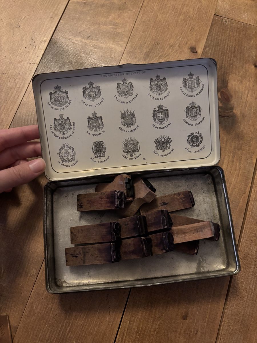 Timbri: Set de tampons antiques – Usato da St-Saphorin-Lavaux venduto da selb94