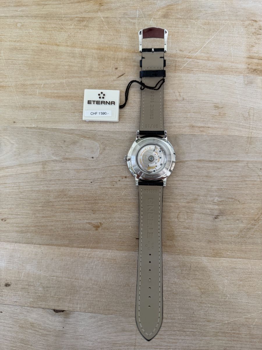 Eterna Orologi: Eterna Automatic Armbanduhr NEU – Nuovo e nell'imballaggio originale da Schaffhausen venduto da oscarstahelag 2