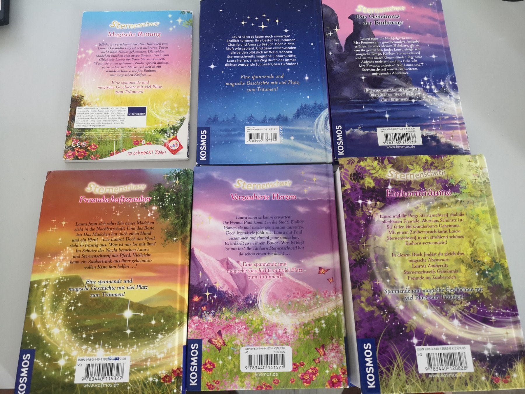 Bücher: 6x Sternenschweif Kinderbücher – Gebraucht aus Full-Reuenthal von BroccoliAG 1