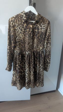 Kleid Damen Animalprint 
