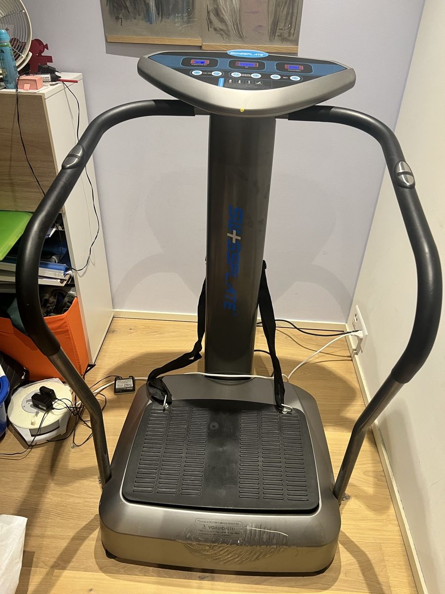 Swissplate Hometrainer: Vibrationsplatte Swissplate – Usato da Aadorf venduto da joyo49