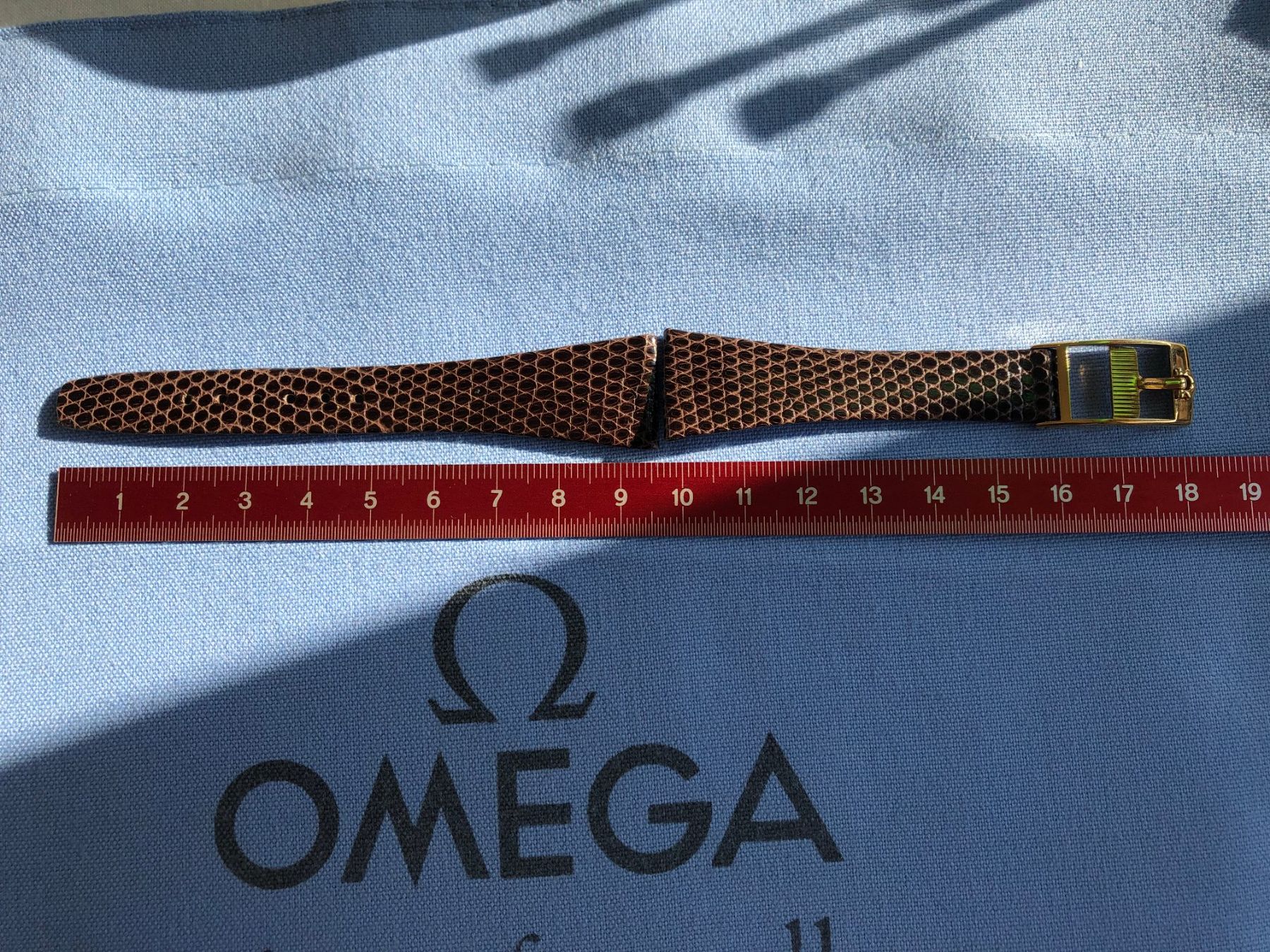 Omega Uhren: Omega Uhrenarmband 19mm original – Neu (gemäss Beschreibung) aus Biel/Bienne von winnertaco 4