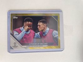 Topps Fussballkarte Cityzens of England 109/250