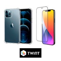 iPhone 16e Air Cushion Hardcase Hülle mit panzerglas