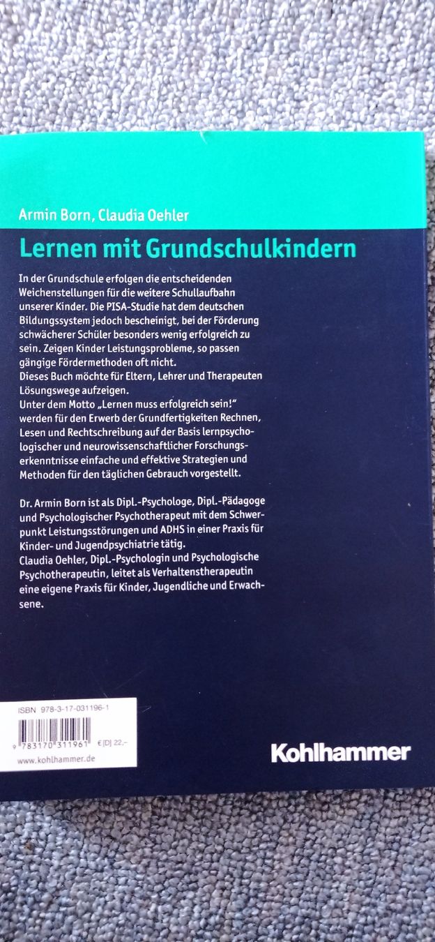 Bücher: Lernen mit Grundschulkindern – Gebraucht aus Maienfeld von Alpenblume12 1