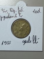 République fédérale populaire de Yougoslavie - 10 dinar 1955