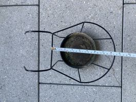 Topfhalterung schwarz