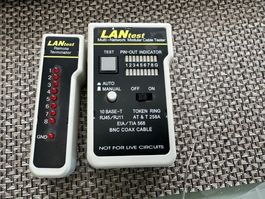 Netzwerk Kabel Tester Durchgangstester LAN Messgerät