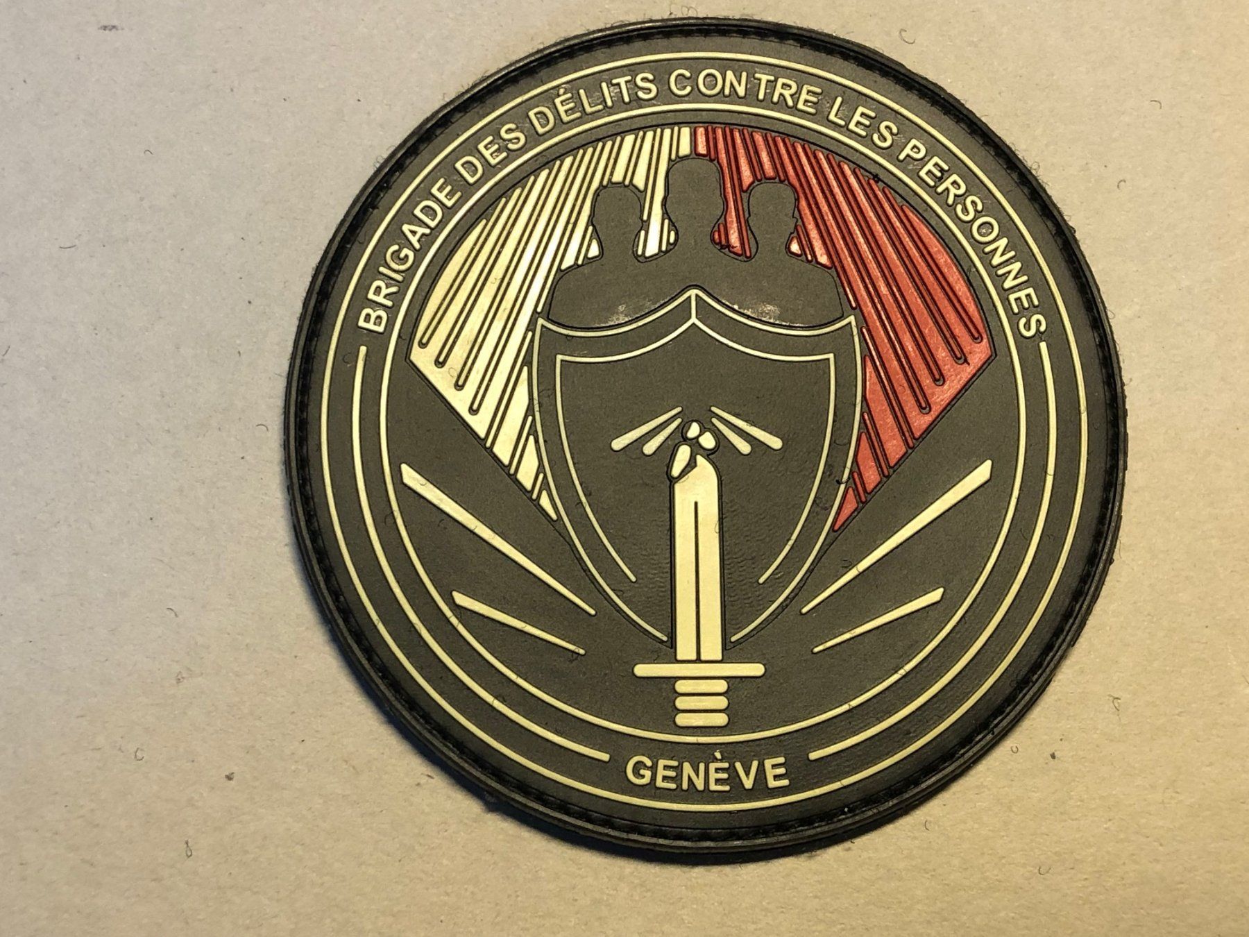 Placchette & Badge: Patch/Abzeichen Police Genève – Nuovo (secondo la descrizione) da Rheineck venduto da Vitzi