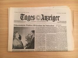 Tagesanzeiger vom 27. Oktober 1975