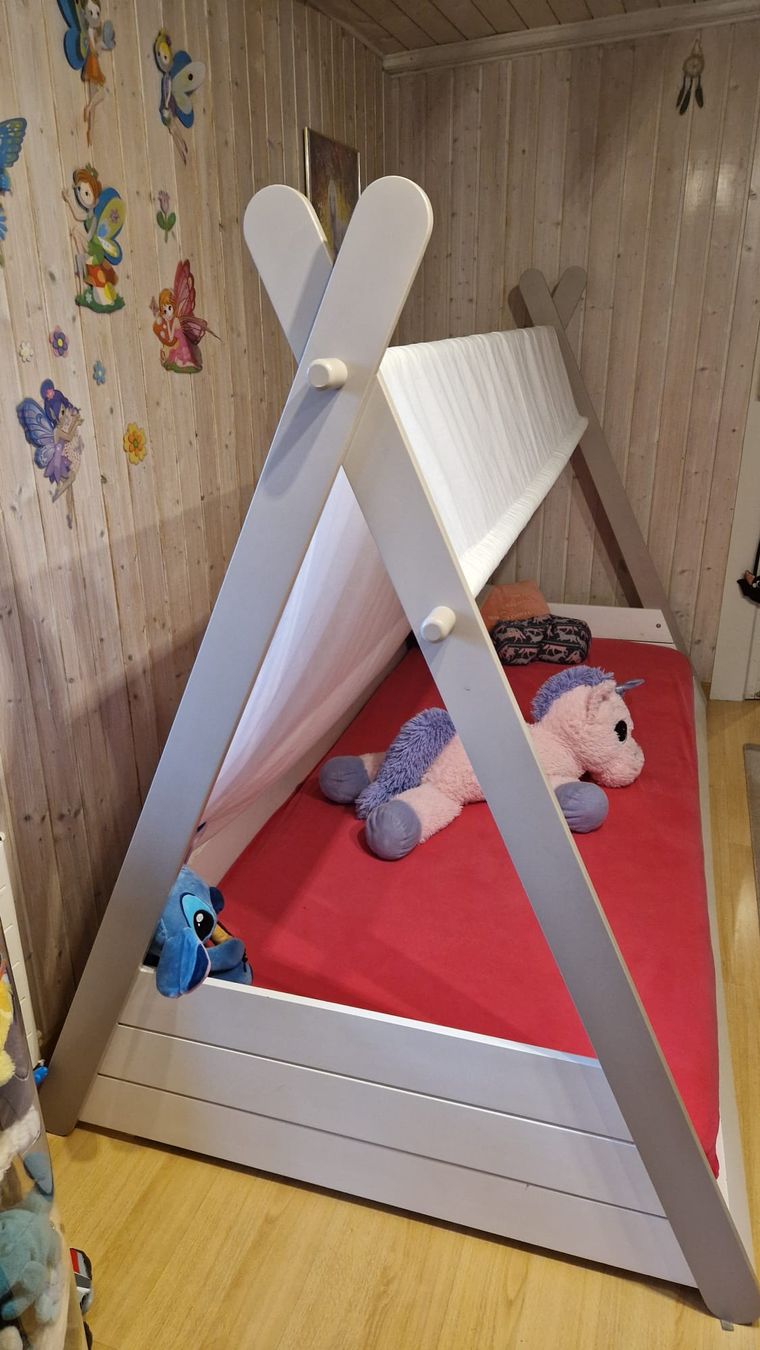 Lits: Kinderbett in Weiss – D'occasion à Schüpfen par jedi75 2