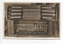 ENGELBERG Spieltisch der grossen Orgel
