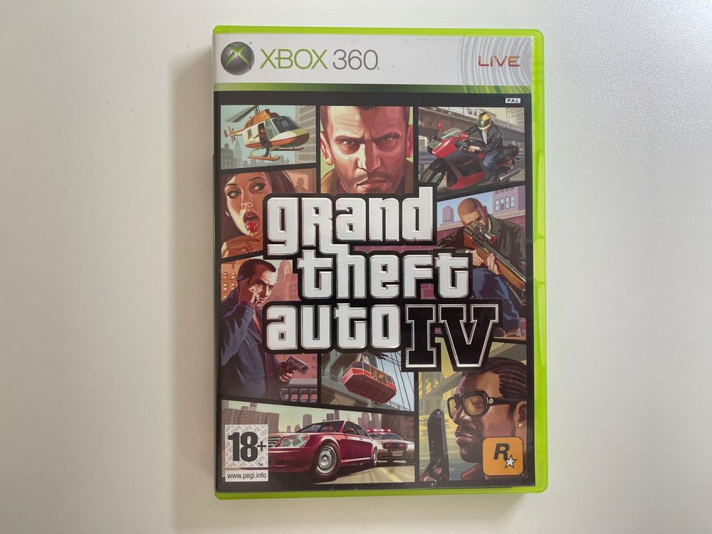 Grand Theft Auto IV, GTA 4, Xbox 360, Xbox One, Series X (Gebraucht) in ...