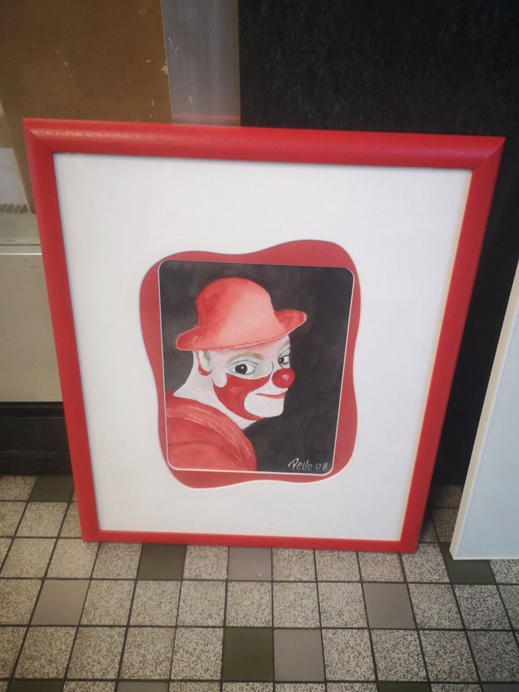 Dipinti: LE CLOWN SIGNÉ PELLO 08 – Usato da Genève venduto da Qanil77