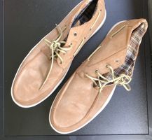 Bootschuhe beige Leder Schnürer Grösse 40 neu