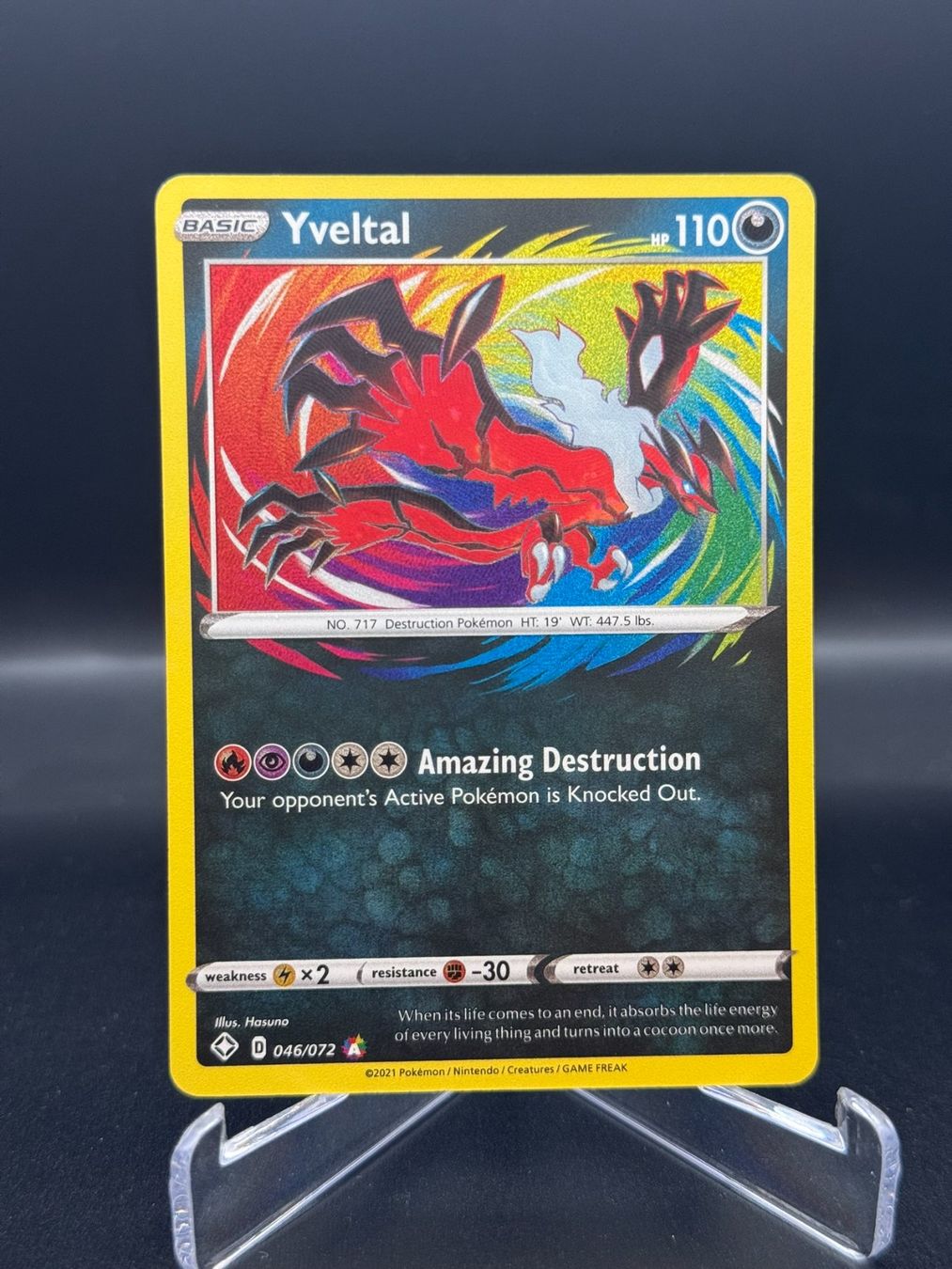 Pokémon Carte collezionabili: Yveltal (SHF 46) – Usato da Birmensdorf ZH venduto da SnorlaxMail