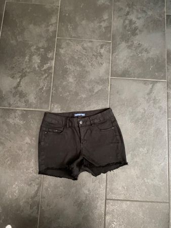 Damen Shorts Schwarz Grösse 36 Pull&Bear Denim guter Zustand