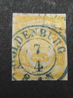 Oldenburg Mi-Nr. 14 Volstempel 550 Fr gutes Erhaltung