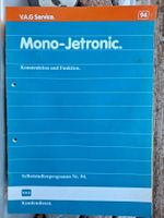 VW Selbststudium Nr. 94 Mono-Jetronic Golf / Jetta von 1987