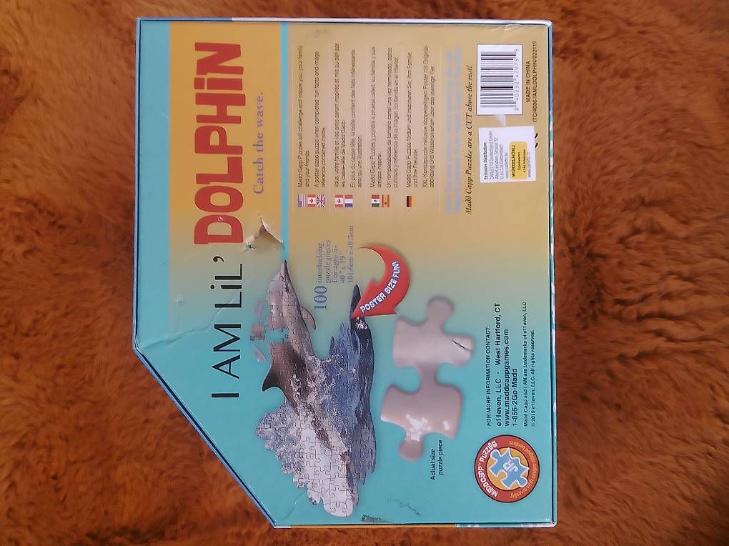 Puzzles: Kontur- Puzzle  Delphin – Gebraucht aus Basel von Gartenclan682. 1