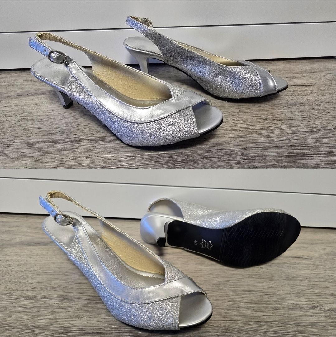 Chaussures femmes: Pumps Gr. 40 Silber – Neuf (Voir description) à St.Peterzell par the2ndchance