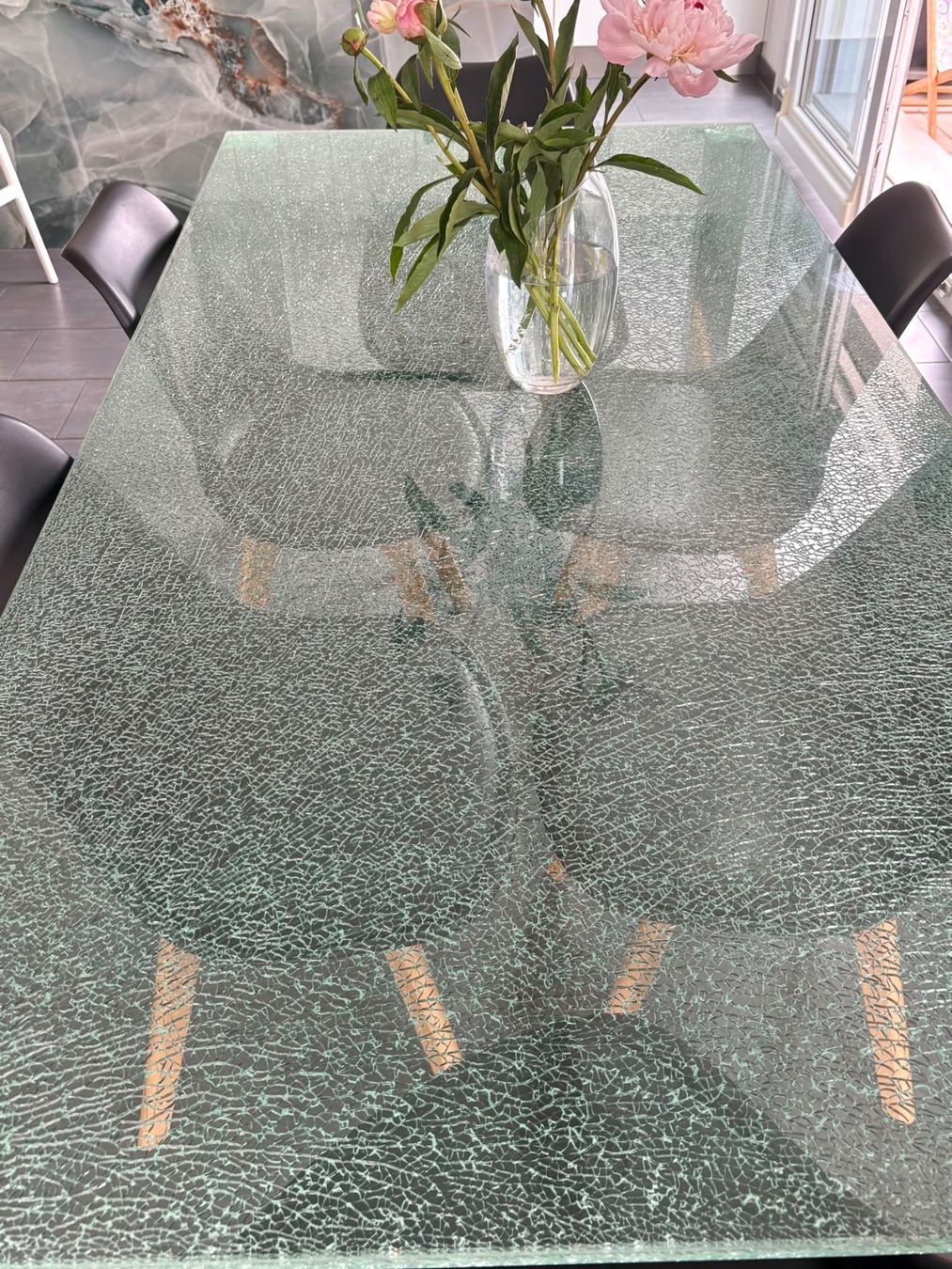 Tavoli: Splendide Table en verre épais Design et robuste – Usato da Ecublens VD venduto da el_che85 2