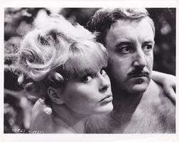 PETER SELLERS & ELKE SOMMER 1970s