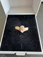 925 Silber Solitär-Ring – RG54 (17.2 mm), ca. 3 g