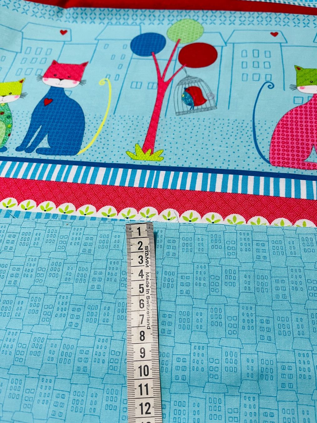 Tessuti: Patchworkstoff  Set mit Katze – Nuovo (secondo la descrizione) da Seuzach venduto da KreativmitStoff 1