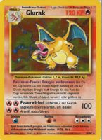 Pokemon Karte Vintage Glurak