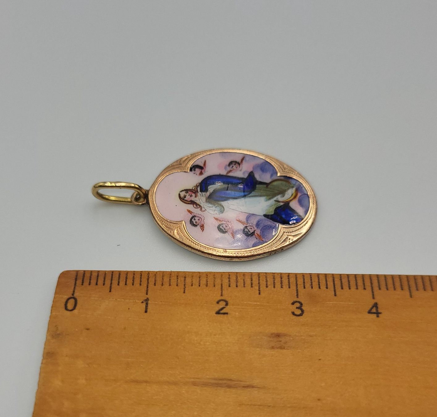Ciondoli: 585 Rose Gold Antiker Anhänger – Usato da Wald ZH venduto da Dasilver 3