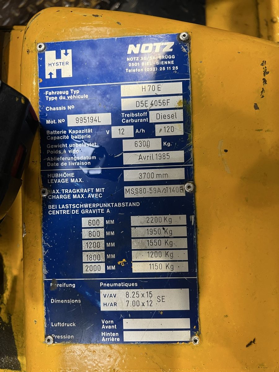 Diesel Carrelli elevatori e a forche: Stapler Hysterie – Usato da Bülach venduto da labf 6
